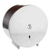 Dozowniki papieru i mydła dla firm - Bemeta JUMBO Zasobnik na papier toaletowy stal nierdzewna szczotkowana 148112055 - miniaturka - grafika 1