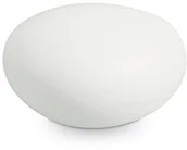 Lampy stojące - Ideal Lux Lampa stojąca Sasso 161778 nowoczesna biała oprawa zewnętrzna 161778 - miniaturka - grafika 1