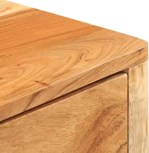 vidaXL Szafka, 110x30x75 cm, lite drewno akacjowe 320471 - Szafki do salonu - miniaturka - grafika 13