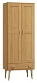 Szafy - Meble Magnat Szafa sosnowa Venuci wieszak szuflada 90 - miniaturka - grafika 1