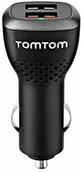 Akcesoria do nawigacji - TomTom Podwójna ładowarka samochodowa USB, 2,4 A na port, odpowiednia do wszystkich urządzeń nawigacyjnych i innych urządzeń USB, takich jak smartfony lub tablety np. iPhone, Samsung itd. L133910 - miniaturka - grafika 1