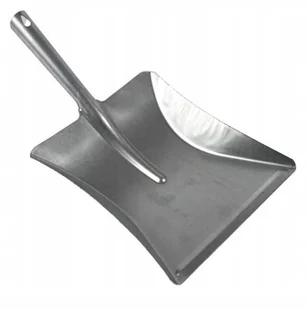 Łopatka śmietniczka szufelka do śmieci ocynkowana - Miotły, szufle, mopy - miniaturka - grafika 2
