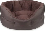 Legowiska dla psów - Ami Play Colosseum Aspen M 57x48x23cm Brązowy - miniaturka - grafika 1