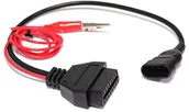 Inne akcesoria audio-wideo - Cablematic cablem atic OBD II Adapter wtyczek zasilających do modelu Fiat 3pin PN28021413315119264 - miniaturka - grafika 1