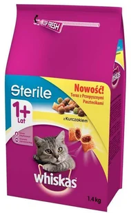 Whiskas Sterile 4 kg - Sucha karma dla kotów - miniaturka - grafika 2