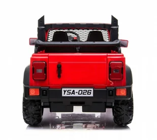 Super-Toys MEGA DZIP 4X4, MIĘKKIE KOŁA EVA, MIĘKKIE SIEDZENIE, PANEL, FULL OPCJA /YSA026 YSA-026-CZERWONY - Pojazdy elektryczne dla dzieci Super-Toys MEGA DZIP 4X4, MIĘKKIE KOŁA EVA, MIĘKKIE SIEDZENIE, PANEL, FULL OPCJA /YSA026 YSA-026-CZERWONY - Pojazdy elektryczne dla dzieci - miniaturka - grafika 12