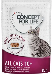 Concept for Life Concept for Life All Cats 10+ w galarecie - 12 x 85 g - Mokra karma dla kotów - miniaturka - grafika 3