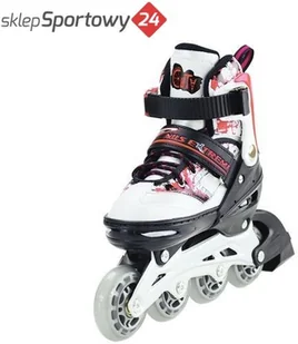 Nils EXTREME ŁYŻWOROLKI NJ3012 A ROZM S CZERW EXTREME 16-00-089 - Rolki - miniaturka - grafika 4