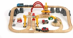 Brio Kolejka drewniana- przewóz towarowy zestaw - Pociągi dla dzieci - miniaturka - grafika 4