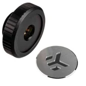 Chłodzenie wodne - EK Water Blocks EK-Quantum Torque Korek uszczelniający G1 / 4 cala - z logo EKWB czarny 3831109826294 - miniaturka - grafika 1