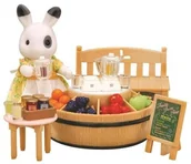 Figurki dla dzieci - Sylvanian Families Sylvanian Families, figurka kolekcjonerska Bar z sokami, Zestaw - miniaturka - grafika 1