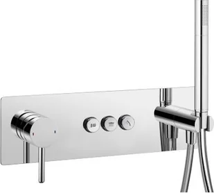 Omnires Bateria podtynkowa 3 wyjściowa Y1237/1 GC GoClick Y1237/1 GC - Zestawy prysznicowe - miniaturka - grafika 5