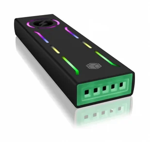 IcyBox Obudowa IB-G1826MF-C31 M.2 NVMe SSD USB 3.1 TYP-C IB-G1826MF-C31 - Obudowy i kieszenie na dyski twarde - miniaturka - grafika 2