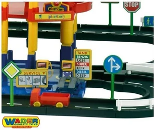 Wader Quality Toys Wader QT Parking 5 poziomowy z Drogą i Samochodami - Tory, garaże, parkingi - miniaturka - grafika 7