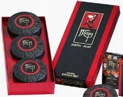 Maja mydło Classic  wysokiej jakości zestaw mydła o uwodzicielskim zapachu  elegancko zapakowane mydło do rąk w wysokiej jakości pudełku na prezent  urodziny, pomysł na prezent, 3 x 100 g - Mydła - miniaturka - grafika 2