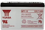 Baterie do zasilaczy awaryjnych UPS - Yuasa NP7-12 7AH 12V Agm Japan Np 7-12 - miniaturka - grafika 1
