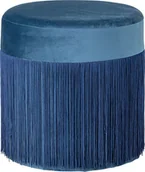 Pufy i podnóżki - Bloomingville Puf Grandma niebieski 82046392 - miniaturka - grafika 1