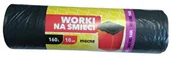 Worki na śmieci - Lumarko Worki Na Śmieci Mocne 160l Horeca 10szt Grafit.. ART000125 - miniaturka - grafika 1