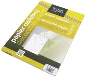 Papier do drukarek - Argo Papier ozdobny 120g. - płótno białe - miniaturka - grafika 1