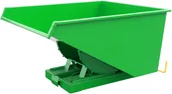 Pojemniki przemysłowe - intra.se Swedmach Wzmocniony Kontener Tippo Hd 900 L. - Pojemnik Koleba Zielony - miniaturka - grafika 1