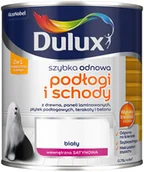 Farby olejne i specjalne - Dulux Szybka Odnowa Podłogi i schody biały 750 ml - miniaturka - grafika 1