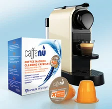 Cilio Caffeenu 102000 kapsułki do czyszczenia ekspresów do kawy Nespresso, 5 sztuk, kolor biały 130100000 - Akcesoria i części AGD Cilio Caffeenu 102000 kapsułki do czyszczenia ekspresów do kawy Nespresso, 5 sztuk, kolor biały 130100000 - Akcesoria i części AGD - miniaturka - grafika 2