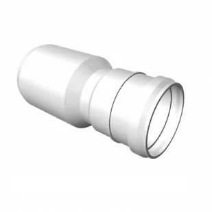 Pipelife Redukcja zwykła 50 / 40 mm biała - Odwodnienia, kanały i akcesoria - miniaturka - grafika 2