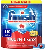 Środki do zmywarek - Finish All in One Max 110 Lemon  1800 G 3044253 - miniaturka - grafika 1