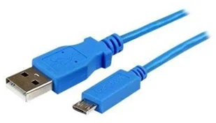 StarTech com com Mobile Charge Sync USB to Slim Micro USB Cable for Smartphones and Tablets USBAUB50CMBK - Kable USB - miniaturka - grafika 6