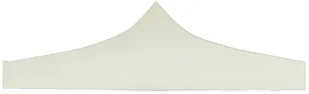 vidaXL Dach namiotu imprezowego, 3 x 3 m, kremowy - Pawilony ogrodowe - miniaturka - grafika 3