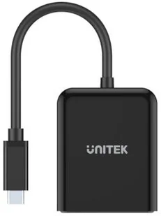 Unitek Kabel adapter V1407A USB-C - 2xDP 1.4, 8K, 60Hz V1407A - Adaptery i przejściówki - miniaturka - grafika 5