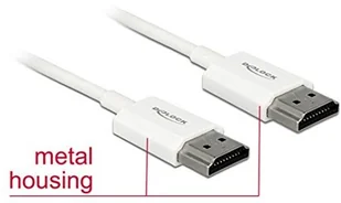 DeLock DeLOCK Kabel High Speed HDMI z Ethernet HDMI-A Male > HDMI-A Male 3d 4 K 4,5 m Aktywny Slim High Quality 85139 - Kable DeLock DeLOCK Kabel High Speed HDMI z Ethernet HDMI-A Male > HDMI-A Male 3d 4 K 4,5 m Aktywny Slim High Quality 85139 - Kable - miniaturka - grafika 1