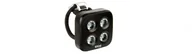 Lampki rowerowe - Knog lampka przednia Blinder Mob The Face czarna 11700 - miniaturka - grafika 1