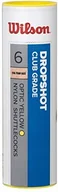 Badminton - WILSON Dropshot do badmintona, uniseks, żółty, 6 szt. - miniaturka - grafika 1