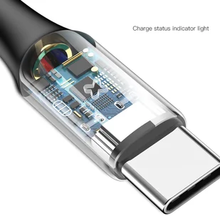 Kabel USB typ C Baseus CATXD-A01 USB typu C USB 2.0 1m kolor czarny - Kable komputerowe i do monitorów - miniaturka - grafika 4
