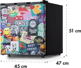 Lodówka Klarstein HEA14-CoolVobe-46L - Lodówki - miniaturka - grafika 7