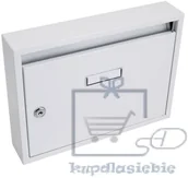 Skrzynki na listy - OEM Skrzynka pocztowa 325x240x60mm szara prefabrykatów bez otworów - miniaturka - grafika 1