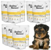Mokra karma dla psów - Dolina Noteci JUNIOR MINI Żołądki Kurczaka z Wątróbką Cielęcą MAŁE RASY Zestaw 10 x 100g  od 95zł +DO 3% ZWROTU W PROGRAMIE LOJALNOŚCIOWYM ZEST-DNP-100-JUN-KU - miniaturka - grafika 1