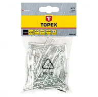 Nitownice - TOPEX Nity aluminiowe 3.2 x 8 mm, 50 szt. TOP-43E301 - miniaturka - grafika 1