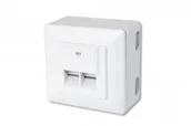 Gniazdka elektryczne - Digitus Gniazdo DN-9006-N (natynkowe; kat. 6; RJ-45) 2_159364 - miniaturka - grafika 1