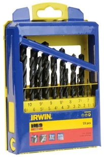 Irwin KOMPLET WIERTEŁ DO METALU HSS PRO 25 SZTUK 1-13MM I-10502504 - Wiertła - miniaturka - grafika 2