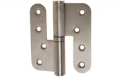 Zawiasy, okucia i inne akcesoria - B-harko Zawiasa łożyskowana HR 100x89x3 mm stal nierdzewna SUS 202,prawa - miniaturka - grafika 1