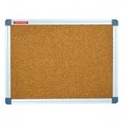 Tablice i flipcharty - MEMOBOARDS Tablica korkowa duża rama aluminiowa 100x150 cm TC1510ALC/ DK236 - miniaturka - grafika 1