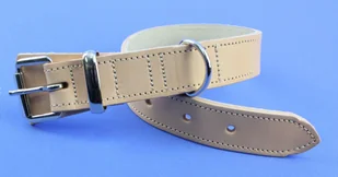 WIREX (PL) Solidna Obroża Dla Psa Jucht Skóra Naturalna 35 mm / 58 cm WIREX (PL) - Obroże dla psów - miniaturka - grafika 6