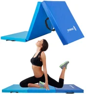 Maty do ćwiczeń - Mata gimnastyczna 180 cm niebieska FA0063 - miniaturka - grafika 1