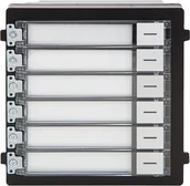 Akcesoria do domofonów i wideodomofonów - Vidos Moduł wywołania 6 przycisków) ONE A2000-N A2000-N - miniaturka - grafika 1