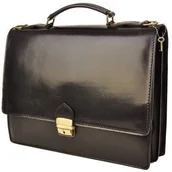 Teczki i aktówki - Barberini's Teczka męska - Barberini's - Czarna 43-1 - miniaturka - grafika 1