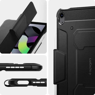 Spigen Etui Rugged Armor Pro do Apple iPad Air 4 2020 Black ACS02054 - Etui do tabletów - miniaturka - grafika 15