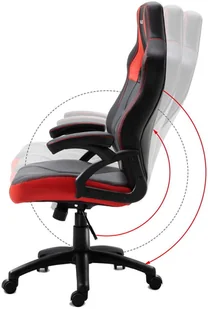 Huzaro Fotel gamingowy Huzaro FORCE 4.2 RED - Fotele gamingowe - miniaturka - grafika 13