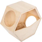 Legowiska dla kotów - Modern Living Lulu domek dla kota do montażu na ścianie Dł x szer x wys. 49 x 30 x 42,5 cm - miniaturka - grafika 1